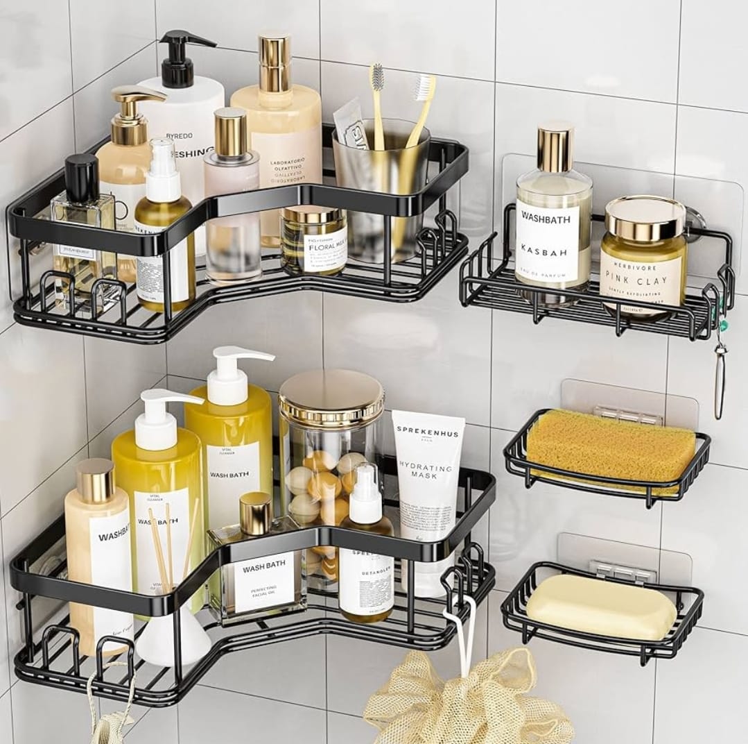 Corner Shower Caddy 5-Pack