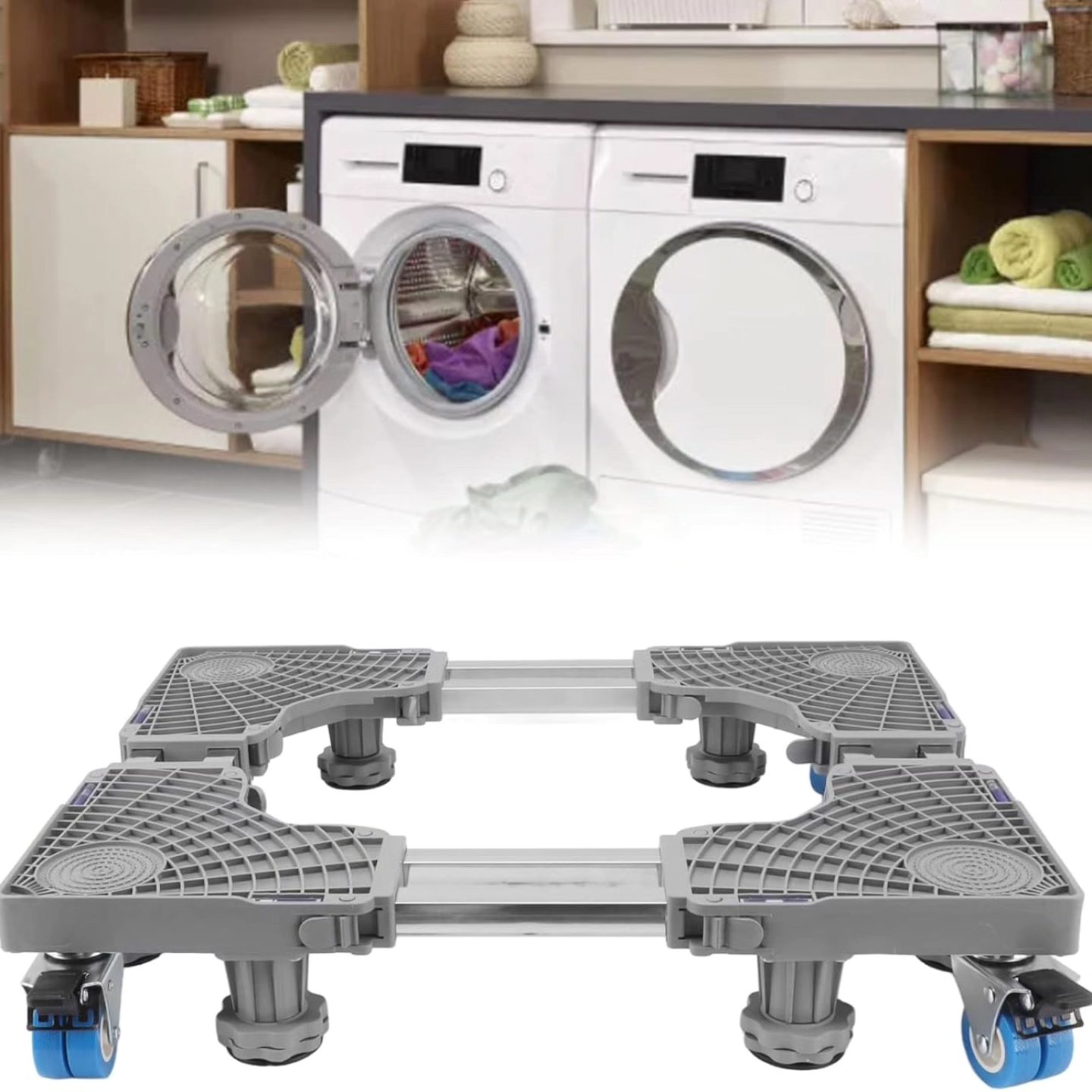 Multifunctional Movable Base Stand