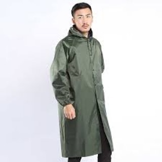 Rain Coat (Blue & Green)